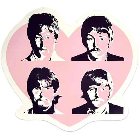 Sticker: Beatles In Heart