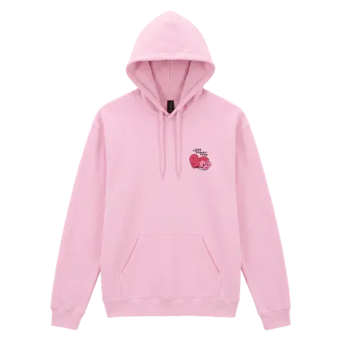 Mikina Láska Rozdiely Nevidí, Unisex, Ružová