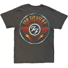 Unisex T-Shirt: Wings (Charcoal Grey) (Back Print) thumbnail