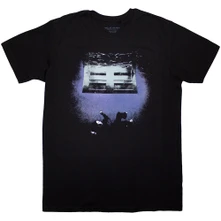 Billie Eilish, Tričko Hit Me Hard And Soft Door Falling, Unisex, Čierna