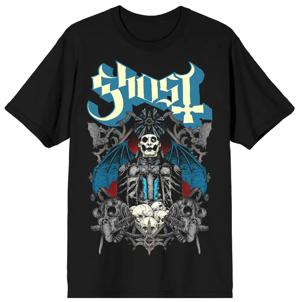 Unisex T-Shirt: Ghouls & Skulls (Black)
