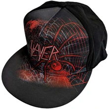 Slayer, Šiltovka Spiderweb, Unisex, Čierna