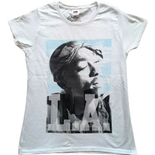 2Pac, Tričko LA Skyline, Žena, Biela