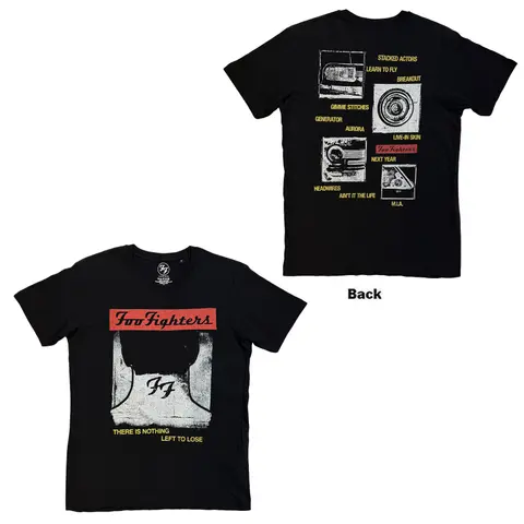 Unisex T-Shirt: Nothing Left To Lose (Black) (Back Print)