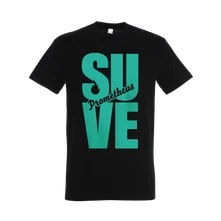 Suvereno, Tričko Prometheus, Unisex, Čierna
