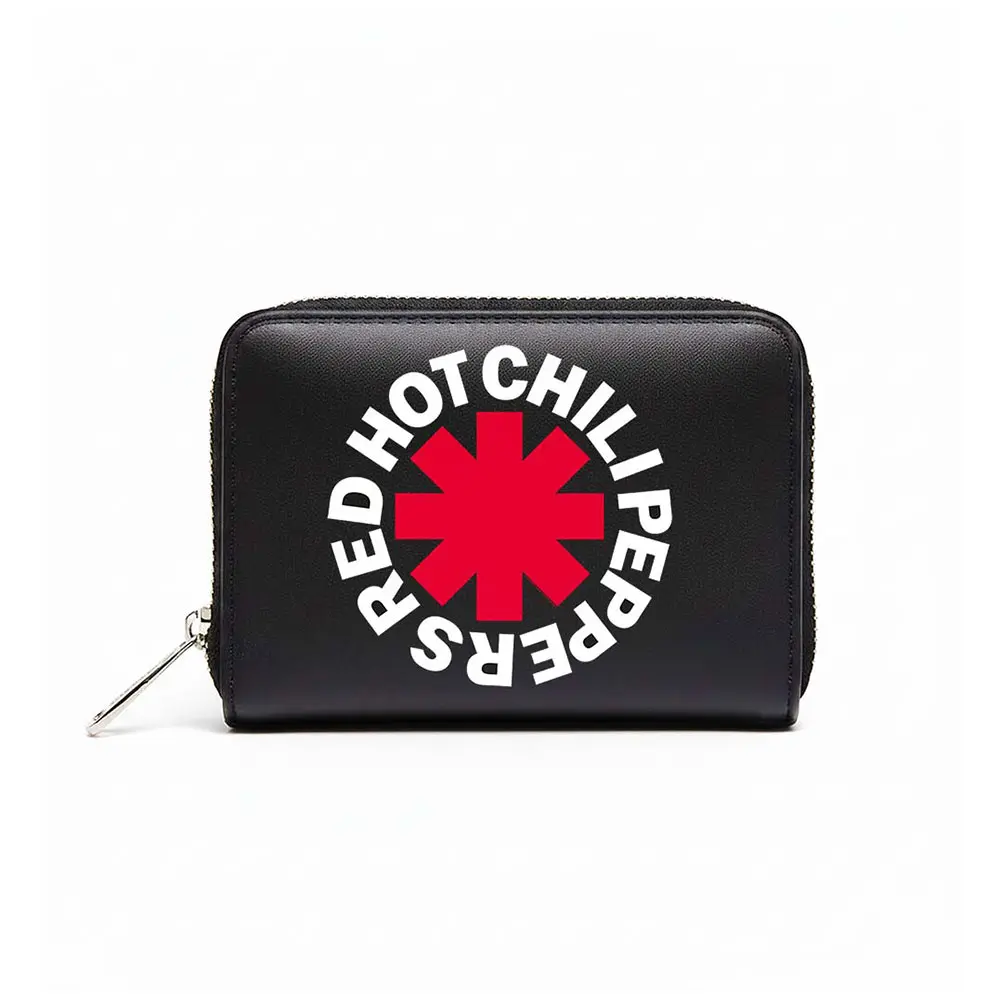 Zip Top Purse: Asterix (Black)