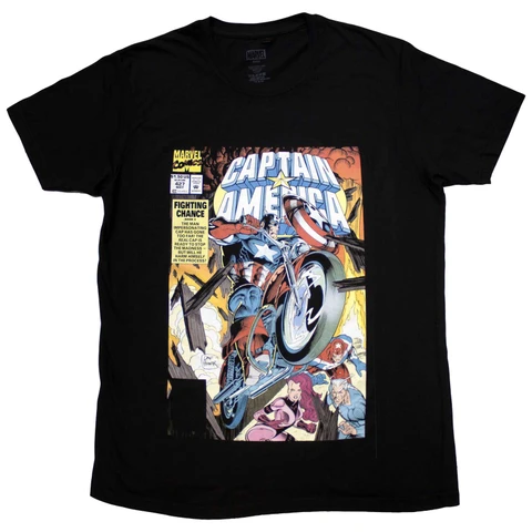 Captain America Wheel Comic Cover