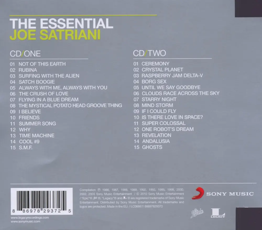 The Essential Joe Satriani