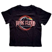 Pink Floyd, Tričko Vintage Dark Side of the Moon Seal, Dieťa, Čierna