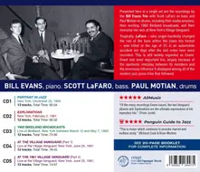 Bill Evans – COMPLETE TRIO RECORDINGS (CD)