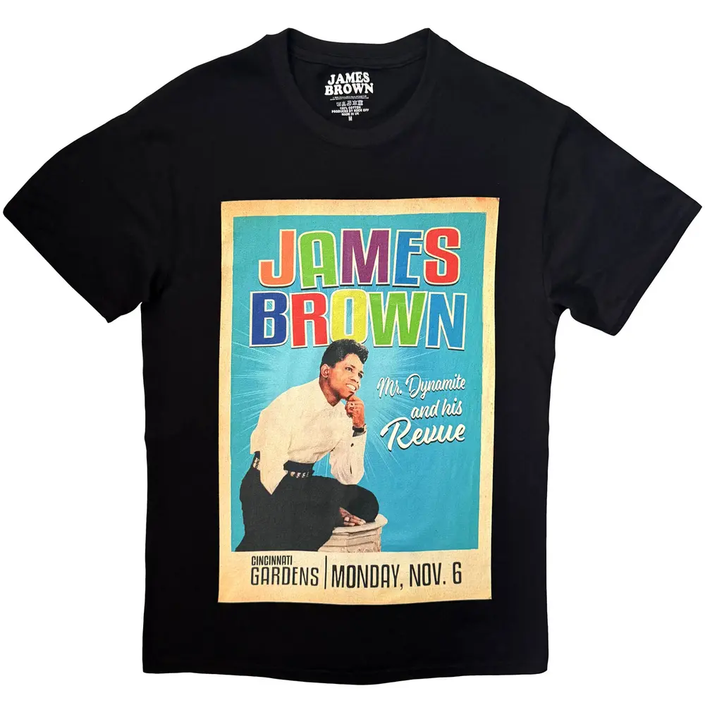 Unisex T-Shirt: Mr Dynamite (Black)
