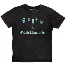 Unisex Stone Wash T-Shirt: Generation Rx Skulls (Black)