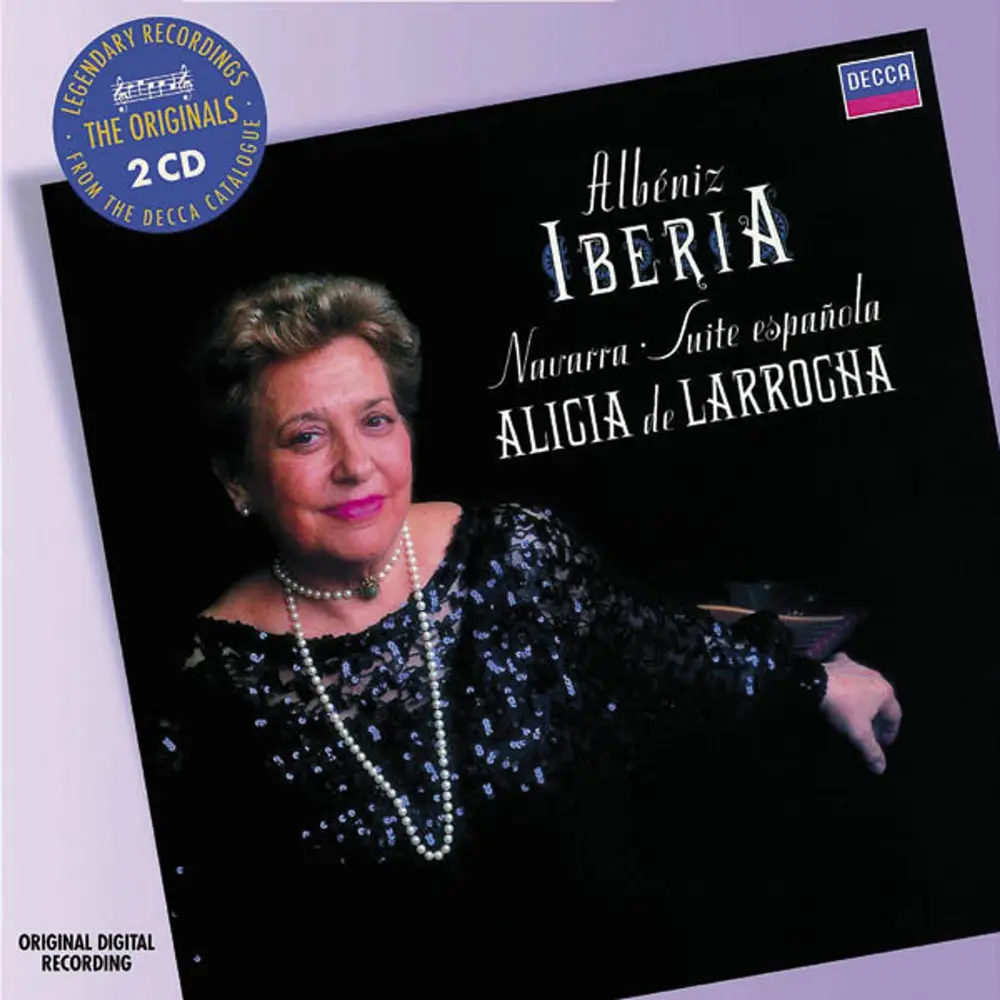Alicia de Larrocha – Iberia - Navarra - Suite Espaňola (CD)