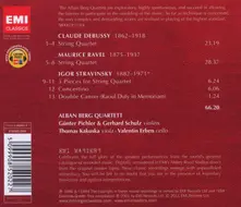 Alban Berg Quartett – STRING QUARTETS (CD)
