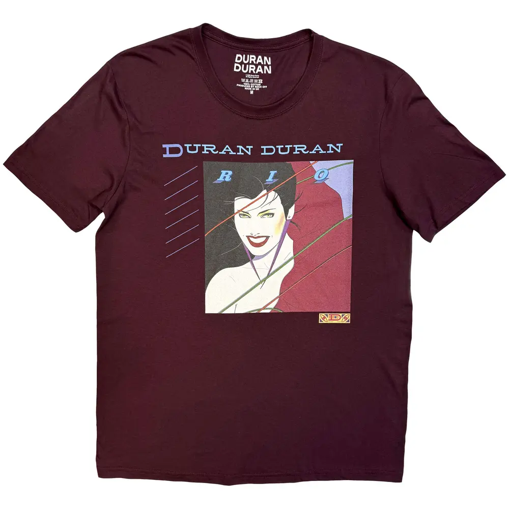 Unisex T-Shirt: Rio (Maroon Red)
