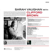 SARAH VAUGHAN WITH CLIFFORD BROWN thumbnail