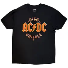 Unisex T-Shirt: High Voltage World Tour '25 (Black) (Back Print & Ex-Tour) thumbnail