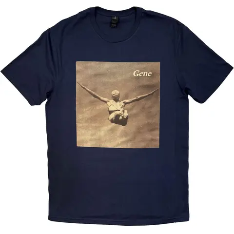 Gene – Tričko Olympian Single (Modrá), Unisex, Modrá