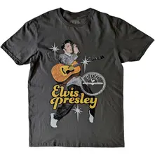 Unisex T-Shirt: Elvis Toes (Charcoal Grey) thumbnail