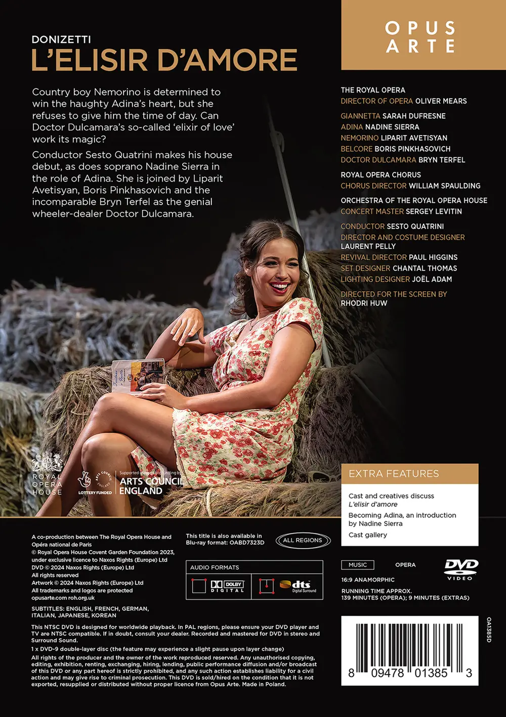 Royal Opera House Orch... - Donizetti: L'elisir D'amore (DVD)