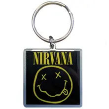 Nirvana – Happy Face Photo Print (Kľúčenka)