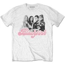 Blackpink, Tričko Photo, Unisex, Biela