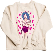 IM A WOMAN CREWNECK thumbnail