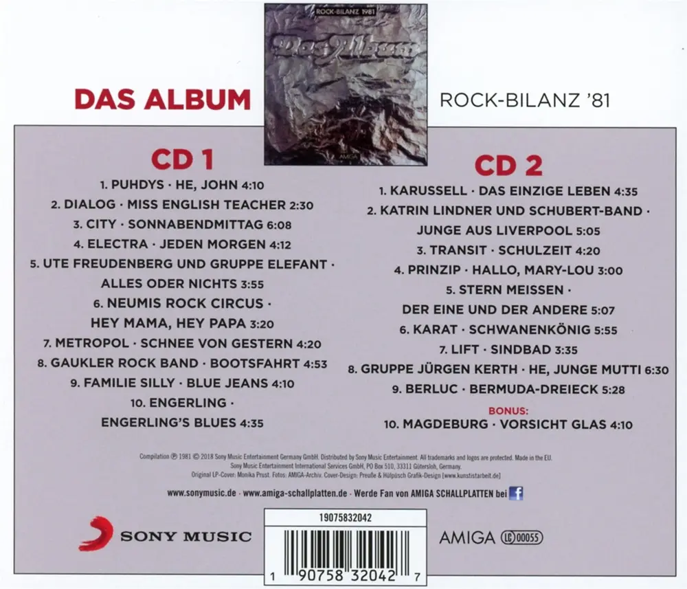 Rock-Bilanz 1981