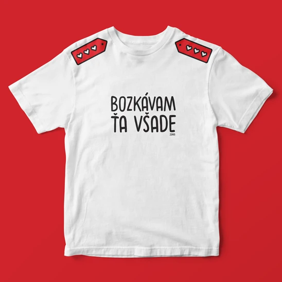 Bozkávam ťa všade