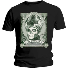 Ghost, Tričko Papa Cash, Unisex, Čierna