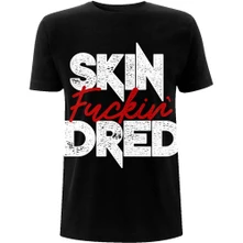 Skindred, Tričko Skin Funkin' Dred, Unisex, Čierna