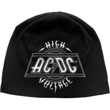 AC/DC, Čapica Voltage, Unisex, Čierna