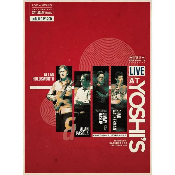Allan Holdsworth – LIVE AT YOSHI'S (SATURDAY 30-09-2006) (Blu-ray)