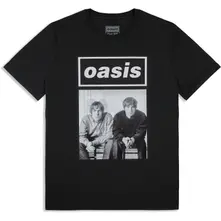 Unisex T-Shirt: Wonderwall Live 25 World Tour (Black) (Back Print & Ex-Tour) thumbnail