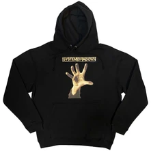 System of a Down, Mikina Hand, Unisex, Čierna