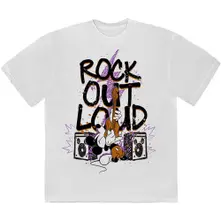 Mickey Mouse – Rock Out Loud (Bianca) (Maglietta)