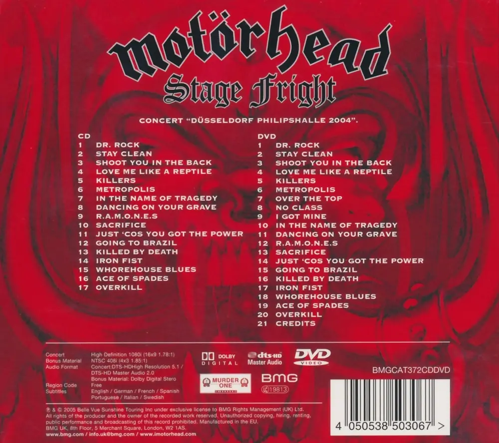 Stage Fright (Digipak)