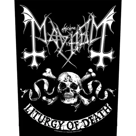 Back Patch: Skull Omega