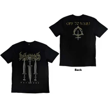 Behemoth, Tričko Off To War!, Unisex, Čierna