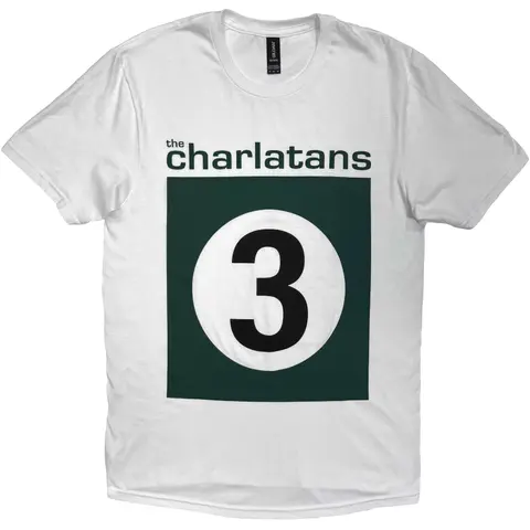 Unisex T-Shirt: 3 Logo (White)