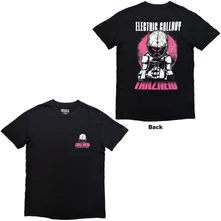Tričko Unisex T-Shirt: Tanzneid Robot (Black) (Back Print)