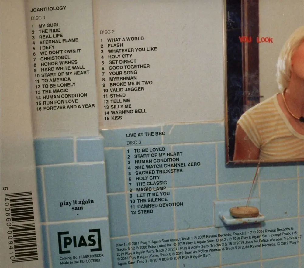 JOAN AS POLICE WOMAN - JOANTHOLOGY (CD)