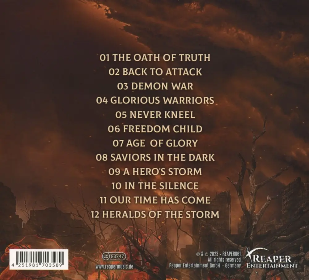BACK TO ATTACK (CD-DIGIPAC)