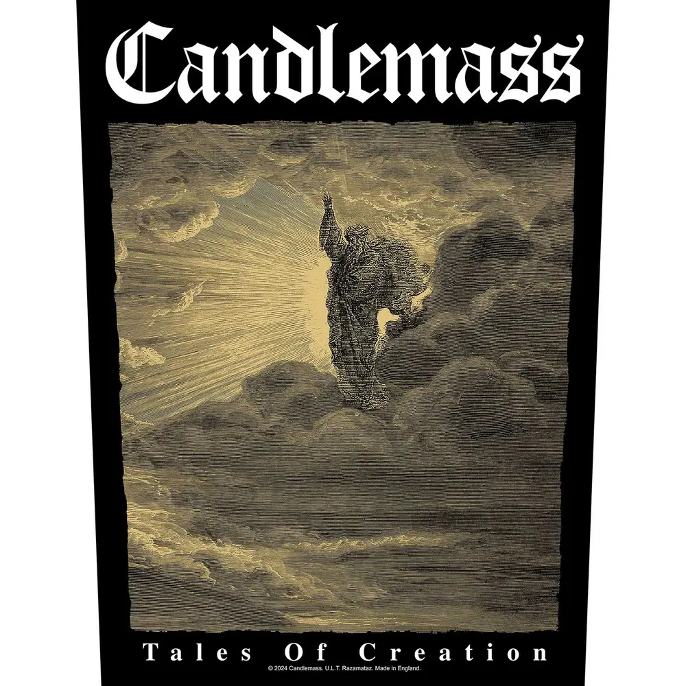 Candlemass – Tales Of Creation (Back Patch · sew-on) (Nášivka)