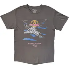 Unisex T-Shirt: Summer Tour '85 (Charcoal Grey) (Back Print) thumbnail