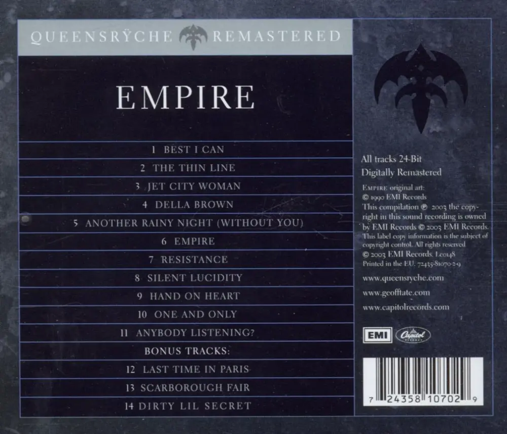 Queensrÿche – EMPIRE/R. (CD)