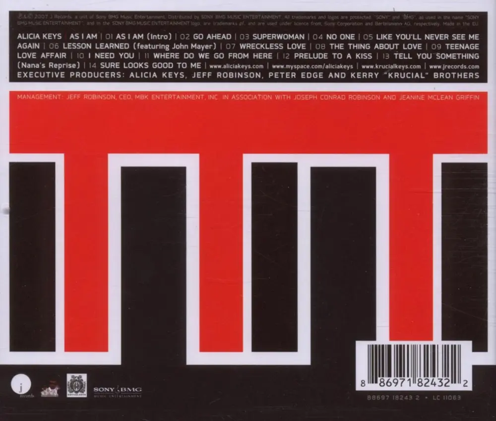 As I Am (J Records)