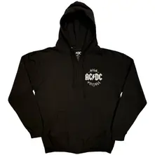 Unisex Zipped Hoodie: Silver High Voltage EU Tour '25 (Black) (Back Print & Ex-Tour) thumbnail