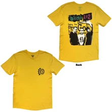 Tričko Unisex T-Shirt: Collage (Yellow) (Back Print)