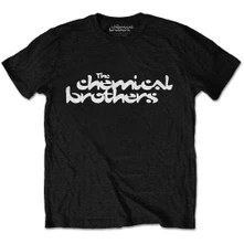 The Chemical Brothers, Tričko Logo, Unisex, Čierna